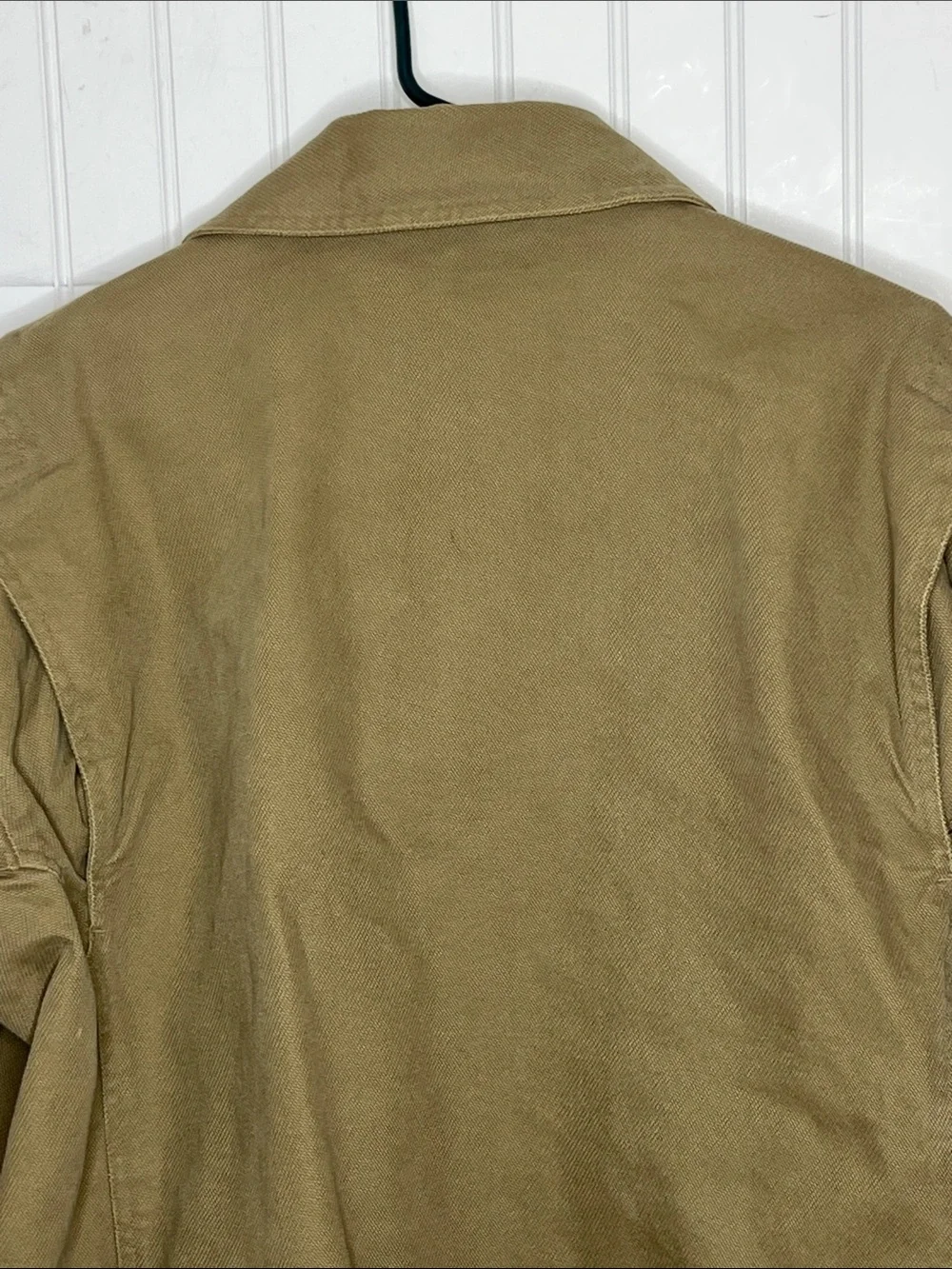 Columbia River Lodge Men's Light Brown Canvas Zip Jacket